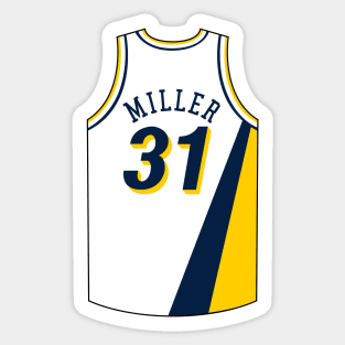 Reggie Miller Indiana Jersey Qiangy Sticker